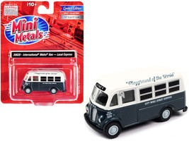 International Metro Van Dark Blue Metallic and White &quot;City Wide Jitney Service&quot;  - £27.00 GBP