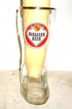 Riegeler Riegel Bier German Beer Glass Boot - $12.95