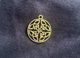 Money Magnet Witch Made Golden Symbol Amulet Win The Lottery Gambling Su... - $19.90