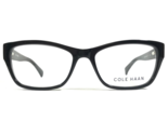 Cole Haan Occhiali Montature CH5005 001 BLACK Occhio di Gatto Cerchio Co... - £37.18 GBP