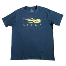 Sitka Gear Men’s Icon Logo Graphic T Shirt Sz XL Blue Hunting Outdoors NWOT - $19.75