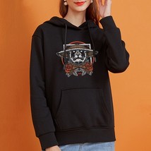 Hoodie men&#39;s and women&#39;s autumn and winter polyester-cotton personality samurai  - £57.36 GBP