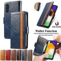 For Motorola E7 E22 E32 Edge 30/20 Magnetic Flip Leather Wallet Case Cover - $45.04