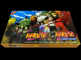 English Dubbed Anime Dvd Naruto Shippuden Complete Series Vol.1-720 End Box Set - $179.00