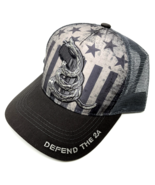 GADSDEN FLAG DEFEND THE 2ND AMENDMENT CURVED BILL MESH TRUCKER SNAPBACK ... - $244.17 MXN