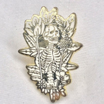 Skeleton Pin Horror Witch Goth Emo - £9.51 GBP