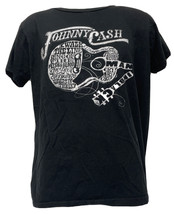 Men&#39;s Johnny Cash Black Band T-Shirt - Size Medium - £11.91 GBP