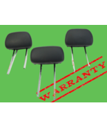 2008-2014 mercedes w204 c300 c350 rear seat head rest headrest black set... - $2,943.29 MXN