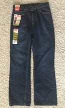 Wrangler Boys Denim 16 Regular Boot Adjustable Waist NWT - £17.56 GBP