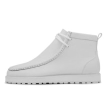 Men's TAYNO Wallabee Chukka Boots Smooth Leather Light Weight Mojave L White image 2
