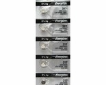 Energizer 317 Button Cell Silver Oxide SR516SW Watch Battery Pack of 5 B... - $9.93