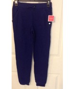 Juicy Couture French Terry Girls SZ 12 Starless Sky Blue Pants NWT - $28.04