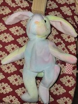 VINTAGE TY Beanie Baby Hippie the rabbit 1999 Tag NEW Condition - $21.99