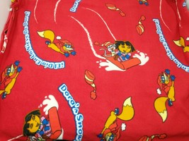 Dora The Explorer Snow Day Christmas Navidad Fleece Blanket Swiper 54&quot; x... - $29.69