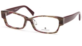 New SERAPHIN KENTUCKY / 8656 Burgundy Marble Eyeglasses 53-15-145mm B34mm Japan - £127.19 GBP