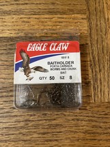 Eagle Claw #181 F-8 Plain Baitholder Hook Size 8-1pk of 50pcs-Brand New-SHIP 24H - £17.70 GBP
