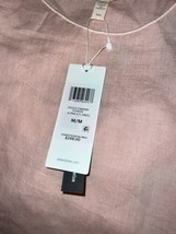 MED Eileen Fisher Organic Handkerchief Linen Powder Pink Tank Dress W/Slip  $248 - £78.62 GBP