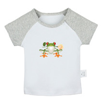 I&#39;m Prince Funny Tshirt Newborn Baby T-shirt Infant Animal Frog Graphic Tees Top - £7.78 GBP+