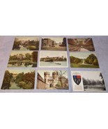 Antique Vintage Warwick and Windsor Castle England Post Card Lot of 9 Ca... - $9.95