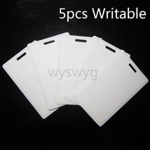 5pcs Writable Rewrite 125KHz RFID EM Thick Card For Writer Copier duplic... - £9.52 GBP