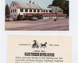 Olde Forked River House Business Card Forked River New Jersey 1970&#39;s - £13.93 GBP