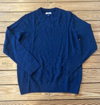 G2000 Man Men’s Wool V Neck sweater size M Blue R10 - £12.38 GBP