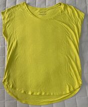 Rachel Zoe Women’s Yellow Top  T- Shirt Layering Size Large NWOT - $19.98
