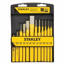 Stanley 12 Piece Punch &amp; Chisel Kit - £56.81 GBP