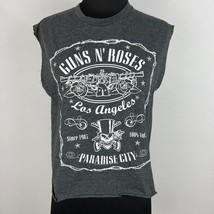 Guns N Roses Sleeveless Cut-off Small Tank T-Shirt - £19.46 GBP