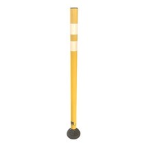 Gorilla Post Magnetic Yellow Impact Recovery Delineator Bollard Sign Post 48" B image 4