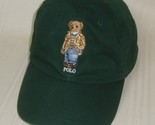 Polo Ralph Lauren Hat Mens Fancy Bear Adjustable Leather Strap Back - $39.59