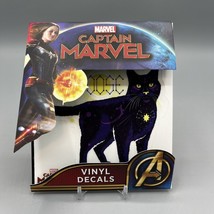 Captain Marvel Two 5&quot; Vinyl Decals Goose the Cat &amp; Constellation Culturefly - £11.86 GBP