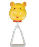 Winnie the Pooh Plastic Baby Rattle Sears And Roebuck 1960&#39;s spinner - $5.94 CAD