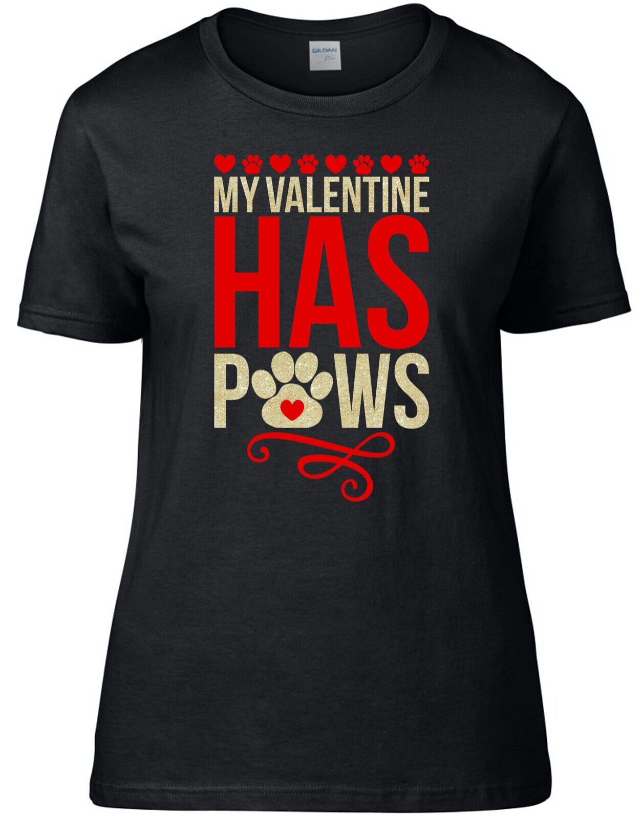 Pet Lover Valentines Day Shirt, My Valentine Has Paws Shirt, Dog Lover Shirt