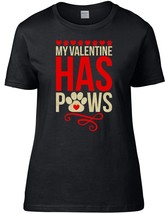 Pet Lover Valentines Day Shirt, My Valentine Has Paws Shirt, Dog Lover S... - £12.59 GBP+