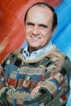 Bob Newhart Classic Pose of Cult Comedian in Sweater 18x24 Poster - £19.17 GBP