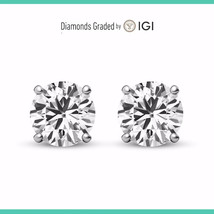 2 Cts Lab Created Trending HPHT VVS-VS White Gold 14K White Gold Studs f... - $499.00+