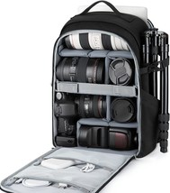 Camera Backpack,Bagsmart Dslr Slr Camera Bag Backpack Fits 15.6 Inch - £55.94 GBP