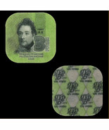 Transnistria 3 Ruble, composite coin engineer F P De Volan 2014 UNC see UV - $2.44