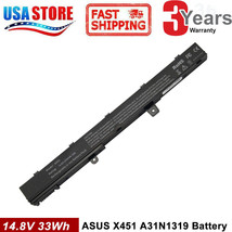 X451 Battery For Asus X551M D550Ma A31N1319 A41N1308 X45Li9C Yu12008-13007D - $33.99