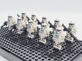 Kamino Security Troopers Star Wars 10pcs Minifigure Bricks Toy - £16.27 GBP