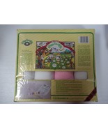 Cabbage Patch Kids Afghan Stenciling Kit #26250 32x32&quot; My Little Girl New - £31.07 GBP