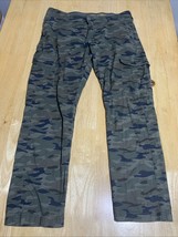 Lee Men&#39;s Extreme Motion Crossroad Cargo Pants 34x32 Regular Fit Camo - $437.46 MXN
