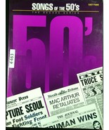 SONGS OF THE &#39;50S: Easy Piano (The Decade Series) By Hal Leonard Corp. 463a - £11.01 GBP