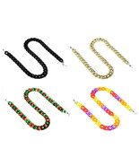 ACRYLIC CUBAN LINK ROPE CHAIN LANYARD SUNGLASSES EYE GLASSES HOLDER STRA... - €7,77 EUR