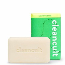 NEW Cleancult Natural Bar Soap Lemongrass for Hands Body Face Sensitive Skin 5oz - £7.90 GBP