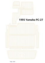 1995 Yamaha PC-27 Swim Platform Cockpit Boat EVA Faux Foam Teak Deck Flo... - £747.29 GBP