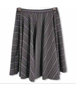 Orimusi Girls Black Circle Skirt Striped Knit Size 12 - $18.30