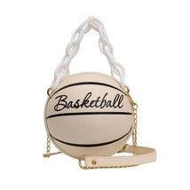 Women&#39;s bag Basketball Football  Bags for Women Chain Casual Zipper Totes Purse  - £116.21 GBP