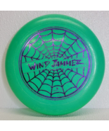 Vintage 1992 Imperial Wind Jammer Green Purple Spider Web Flying Disc No... - £9.16 GBP